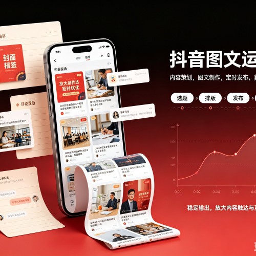 蓬江抖音图文代运营服务